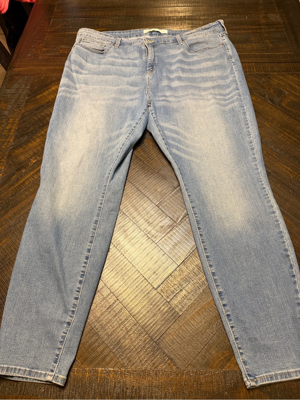 Signature by Levi Strauss Light Blue High-Rise Women’s Jeans